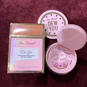 Too faced Dew You Fresh Glow Translucent Setting